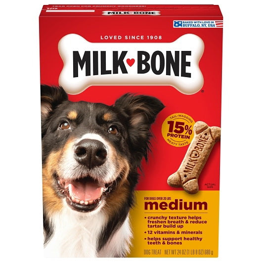 Smuckers PET Milk-bone 24 Ounce Medium Original Dog 12 Count Case