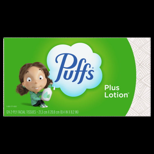 P&g Retail - Family Care/paper Puffs Plus Tissue 24 - 124 Cnt - 124 Count - 24 Per Case