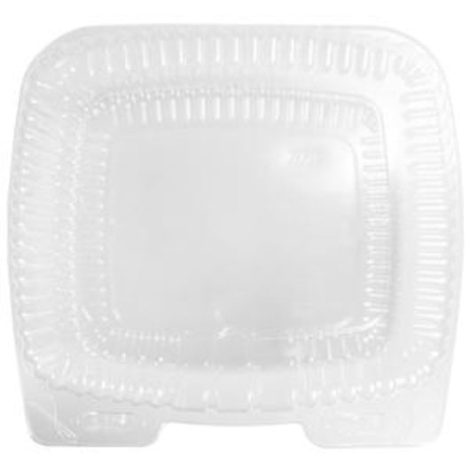Handi-foil Of America Container Square Deep Plastic - 250 Count - 1 Per Case