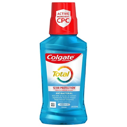 Colgate-palmolive Colgate Total Mouthwash Peppermint 6 - 250 Ml - 6 Per Case