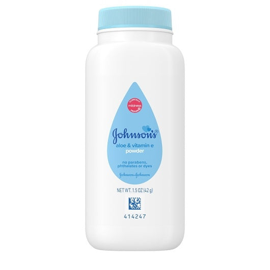 Kenvue Johnson's Baby Powder Corn Starch Aloe 8 - 12 - 1.5 Ounce