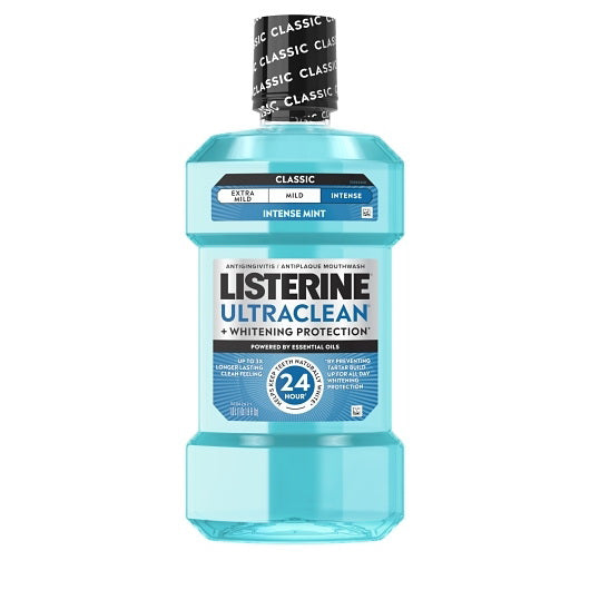 Kenvue Listerine Antiseptic Ultraclean Cool Mint Mouthwash 6 - 1 Light - 6 Per Case