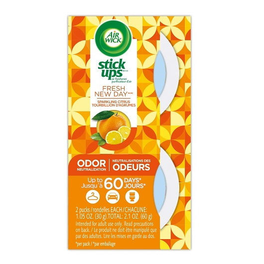 Essential Home Llc Airwick Stick Up Sparkling Citrus 1- 12 Each - 1 Per Case