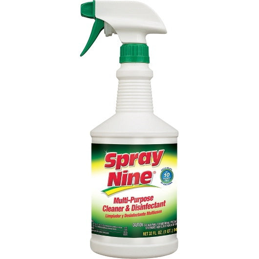 Itw Pro Brands/atlantic Mills Spray Nine Multi-purpose Cleaner & Disinfectant 32 Ounce Round