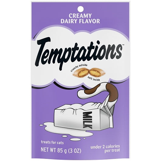 Mars Petcare Whiskas Temptations Cat Treats Creamy Dairy Flavor 12 - 3 Ounce