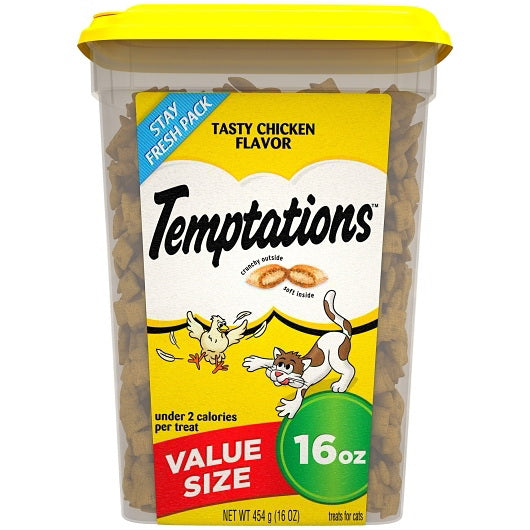 Mars Petcare Whiskas Temptations Tasty Chicken Value Pack 4 - 16 Ounce