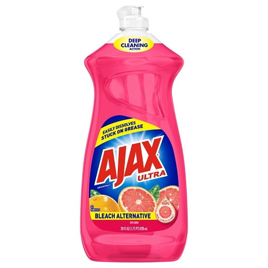 Colgate-palmolive Ajax Dishwashing Liquid Grapefruit with Bleach 9 - 28 Fo - 28 Fluid Ounce - 9 Per Case