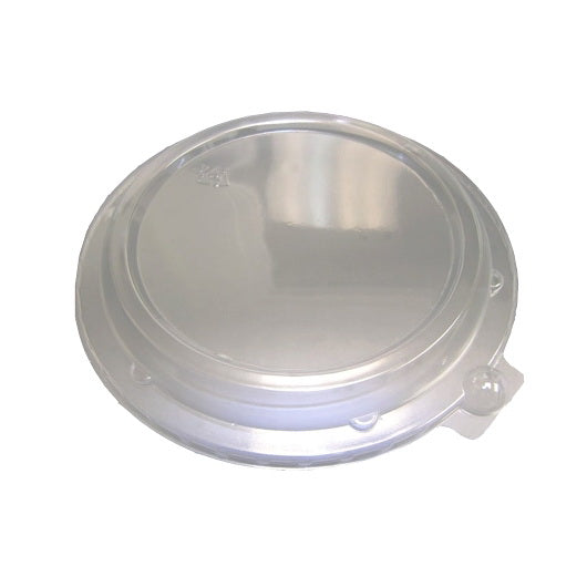D & W Fine Pack 8" Round Ps Low Dome Lid for 16/28 Ounce. Bowl