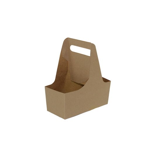 Boxit Cup Carrier Kraft 1 - 250 - 1 Each - 250 Per Case