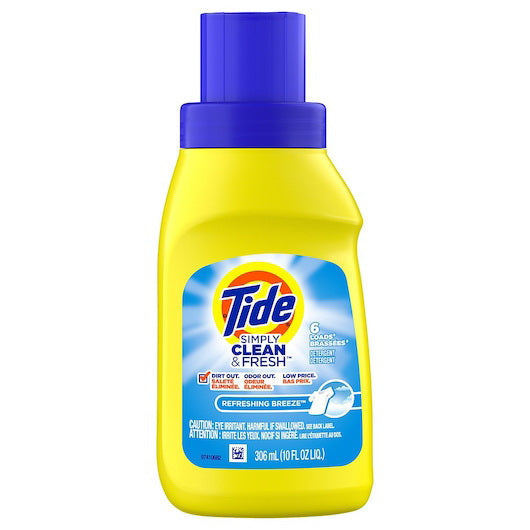 P&g Retail Tide Simply Clean & Fresh Laundry Detergent 12 - 10 Fo - 10 Fluid Ounce - 12 Per Case