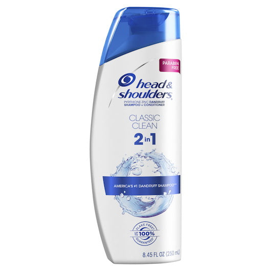 P&g Retail- Health & Beauty Head & Shoulders 2-In-1 Classic Clean Shampoo 6 - 8.45 Fo - 8.45 Fluid Ounce - 6 Per Case