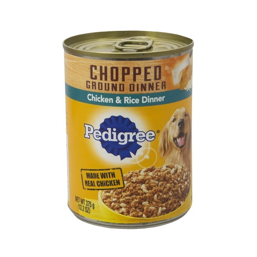 Mars Petcare Pedigree Chopped Ground Dinner Chicken & Rice Dinner 12 - 13.2 Ounce