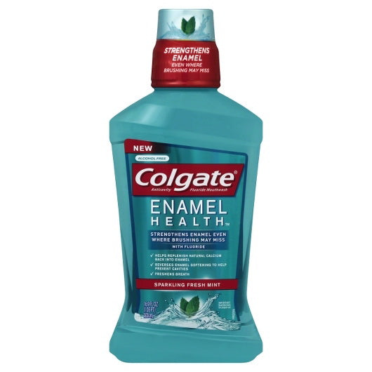Colgate-palmolive Colgate Enamel Health Sparkling Fresh Mint Mouthwash 6 - 500 Ml - 6 Per Case
