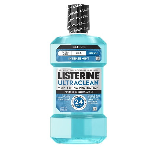 Kenvue Listerine Antiseptic Ultraclean Cool Mint Mouthwash 6 - 500 Ml - 6 Per Case