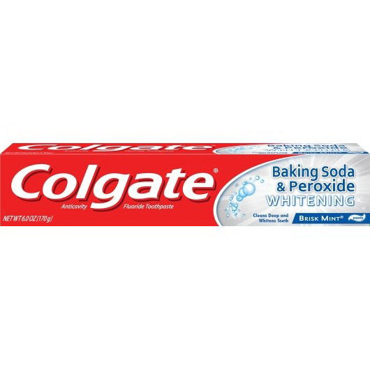 Colgate-palmolive Colgate Baking Soda & Peroxide Whitening Brisk Mint Toothpaste 4 - 6 - 6 Ounce