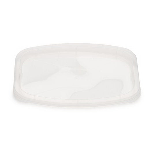 Cube Packaging Delicube Clear Recessed Lid Bulk -deli Can Be Used On All Deli Containers - 400 Count - 1 Per Case