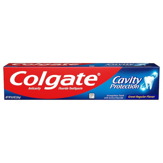 Colgate-palmolive Colgate Cavity Protection Great Regular Flavor Toothpaste 4 - 6 - 8 Ounce