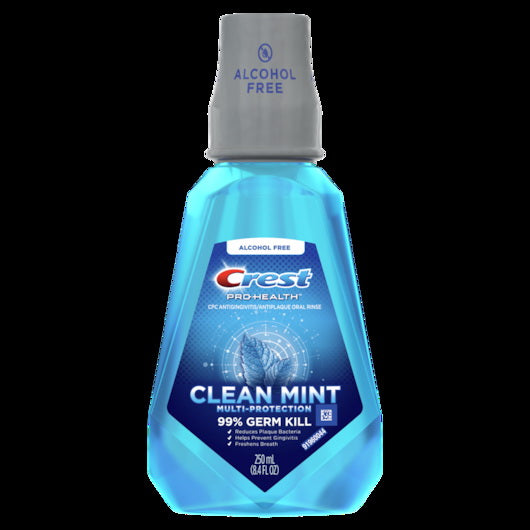 P&g Retail- Health & Beauty Crest Mouthwash Pro Health Clean Mint 6 - 8.4 Fo - 8.4 Fluid Ounce - 6 Per Case