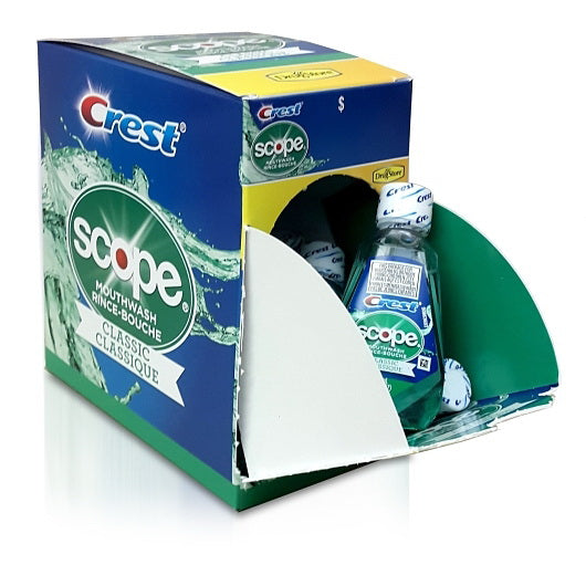 P&g Retail- Health & Beauty Crest Scope Rinse Classic 48 - 36 Ml - 48 Per Case