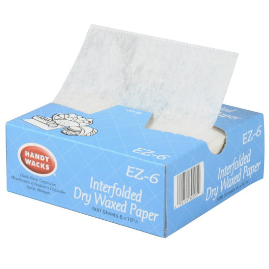 Handy Wacks Corp Handy Wacks 6 Inch X 10.75 Inch Interfolded Deli Paper 12 - 500 Cnt - 500 Count - 12 Per Case