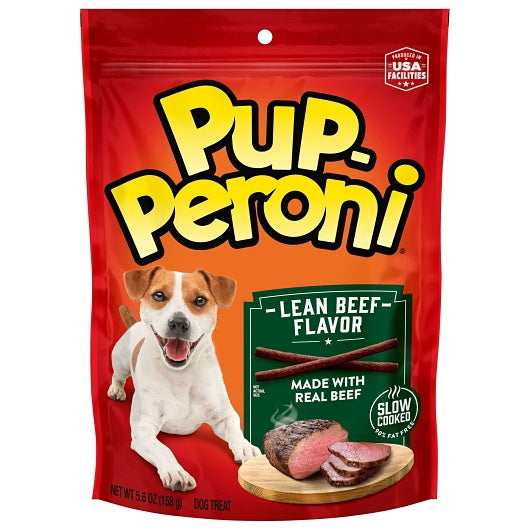 Smuckers PET Pup-peroni 5.6 Ounce Lean Beef 8 Count Case