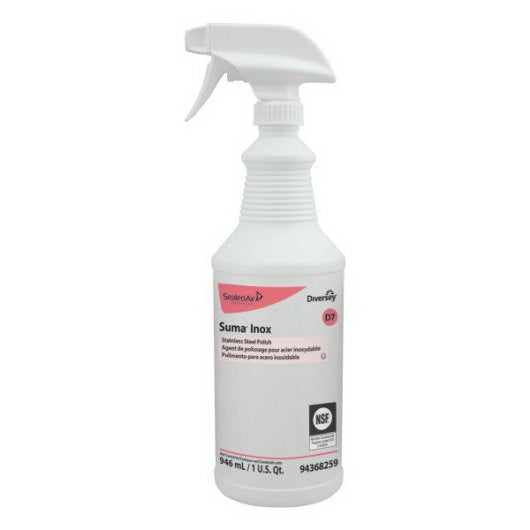 Diversey Inc. Suma Sumatran Inox Stainless Steel Polish 6- 32 Fo - 32 Fluid Ounce - 6 Per Case