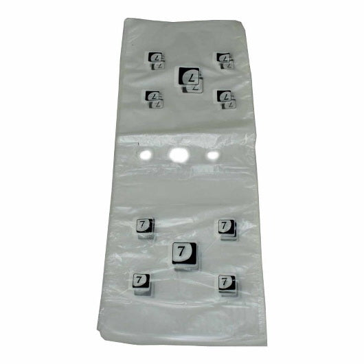 Revolution Consumer Solutions Pak-sher 6.3 Inch X 7 Inch #7 Portion Food Storage Bag 1 - 2000 Each - 1 Per Case