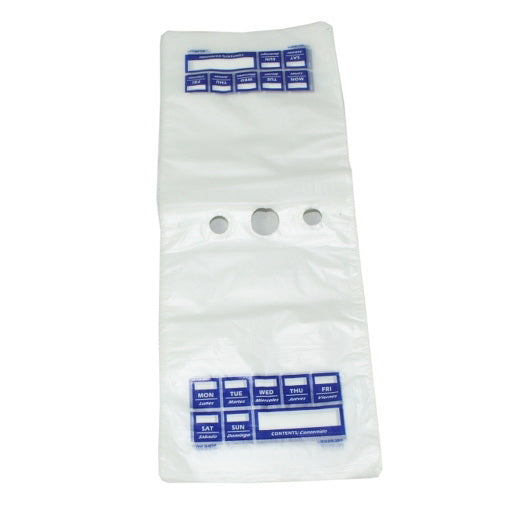 Revolution Consumer Solutions Pak-sher 7 Day Small Portion Food Storage Bag 1 - 2000 Each - 1 Per Case
