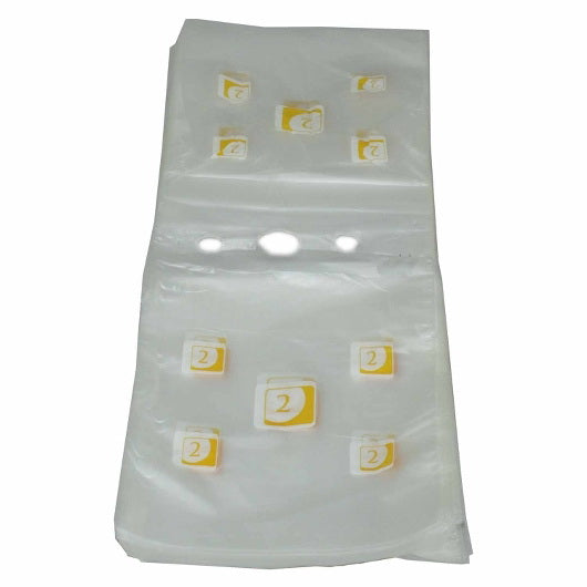 Revolution Consumer Solutions Pak-sher 6.3 Inch X 7 Inch #2 Portion Food Storage Bag 1 - 2000 Each - 1 Per Case