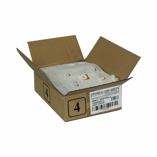 Revolution Consumer Solutions Pak-sher 6.3 Inch X 7 Inch #4 Portion Food Storage Bag 1 - 2000 Each - 1 Per Case