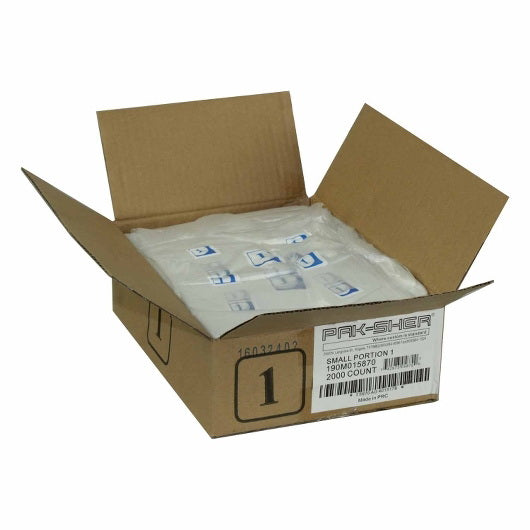 Revolution Consumer Solutions Pak-sher 6.3 Inch X 7 Inch #1 Portion Food Storage Bag 1 - 2000 Each - 1 Per Case