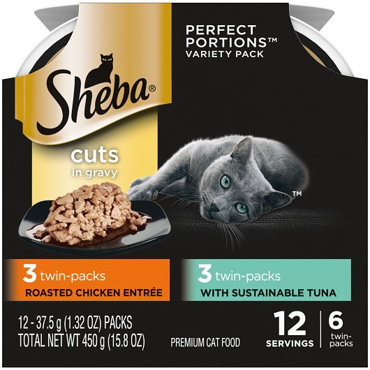 Mars Petcare Sheba Perfect Portion Mixed Cuts Cut 2 - 1 Pound