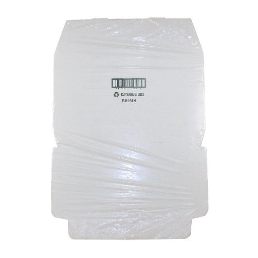 Amercare Royal 0339 Corrugated Catering Box Full Pan White - 1 Per Case
