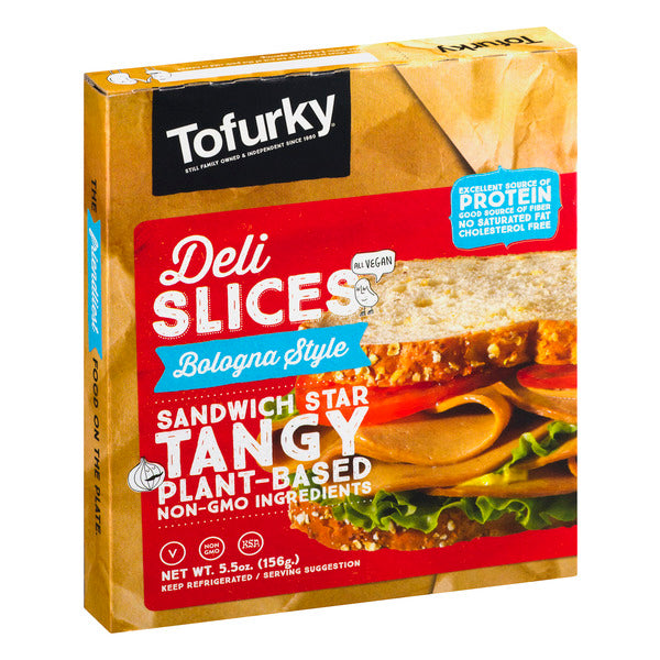 Tofurky Refrigerated Tofurky Bologna Style Deli Slices 5.5 Ounce Size - 6 Per Case