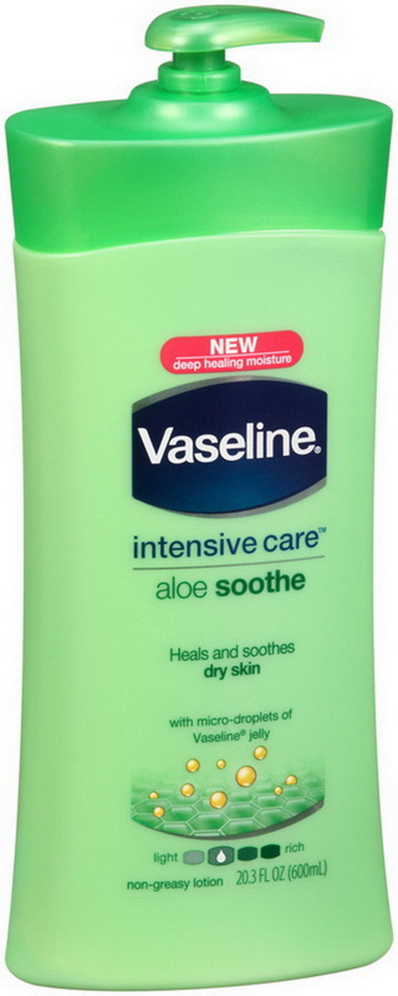 Unilever Retail - Vaseline Skin Care Soothing Hydration 4 20.3 Fo - 20.3 Fluid Ounce - 4 Per Case