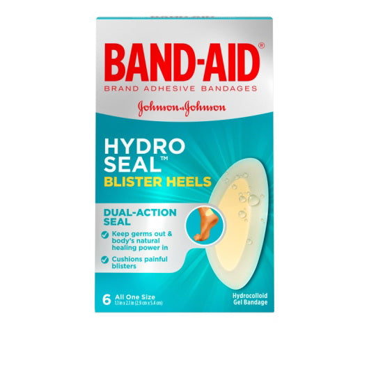 Kenvue Babab Hydro Seal Blister Heels Bandages Box 4 - 6 - 6 Cnt - 6 Count - 24 Per Case