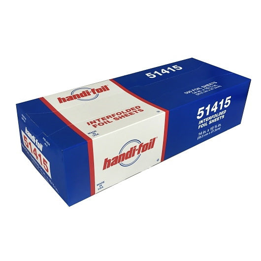 Handi-foil Of America 500 Foil Sheets 14 X 10.75 - 500 Count - 6 Per Case