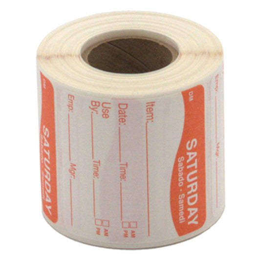 Daymark Food Safety Systems Daymark 2" X 2" Label Saltillo 1 - 250 Cnt - 250 Count - 1 Per Case