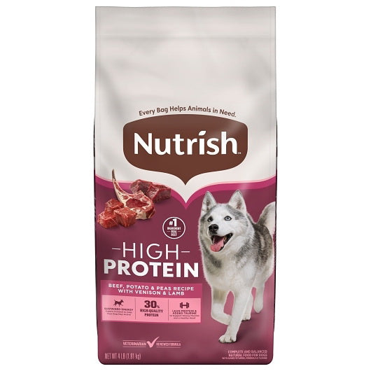 Post Consumer Brands PET Rachel Ray Nutrish Peak Open Range Beef and Venison Dry Dog Food 4 - 64 Ounce