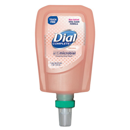 Dial Corporation Fit Refill Dial Complete Original Antimicrobial Foaming Hand Wash Bac -touch-free Universal 3/1 L - 1000 Fluid Ounce - 3 Per Case