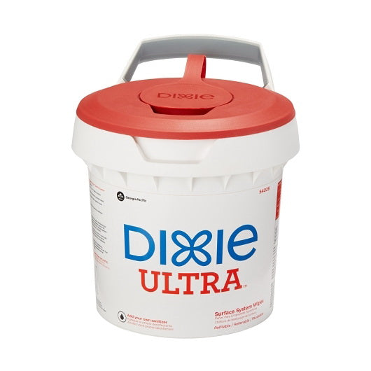 Georgia Pacific Commercial Dixie Ultra Surface System Wipe Dispenser for Foodservice By Gp Pro White 2 Dispensers 2 Lids & 1 Count - 2 Per Case