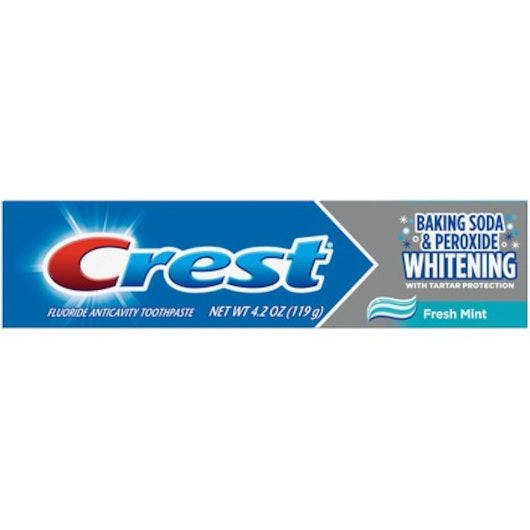 P&g Retail- Health & Beauty Crest Toothpaste Cavity & Tartar Protection Baking Soda & Peroxide 2 - 12 - 4.2 Ounce