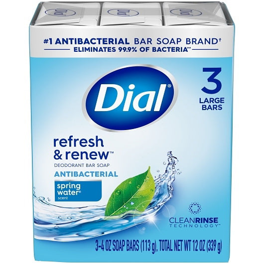 Dial Corporation Dial Bar Spring Water 12/3 4.0 Ounce