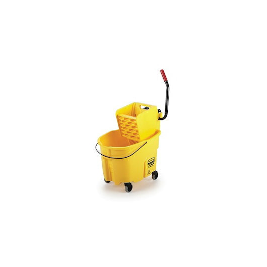 Rubbermaid Commercial Products Wavebrake 35 Quart Bucket Wringer Yellow 1 - 1 Cnt