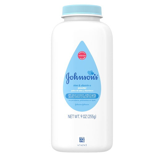 Kenvue Johnson's Baby Powder Aloe & Vitamin E with Corn Starch 16 - 3 - 9 Ounce