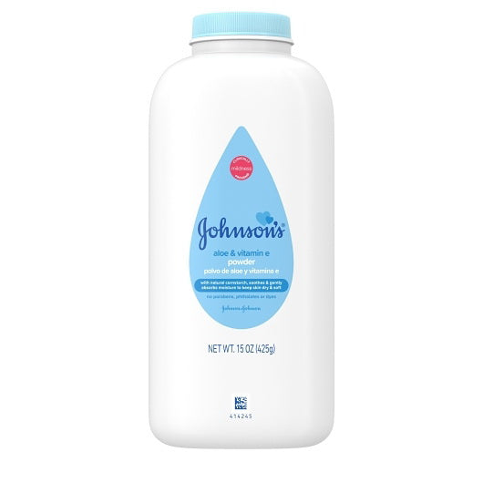 Kenvue Johnson's Baby Powder Aloe & Vitamin E with Corn Starch 8 - 3 - 15 Ounce
