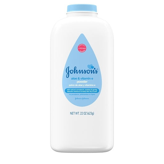 Kenvue Johnson's Baby Powder Aloe & Vitamin E with Corn Starch 6 - 3 - 22 Ounce