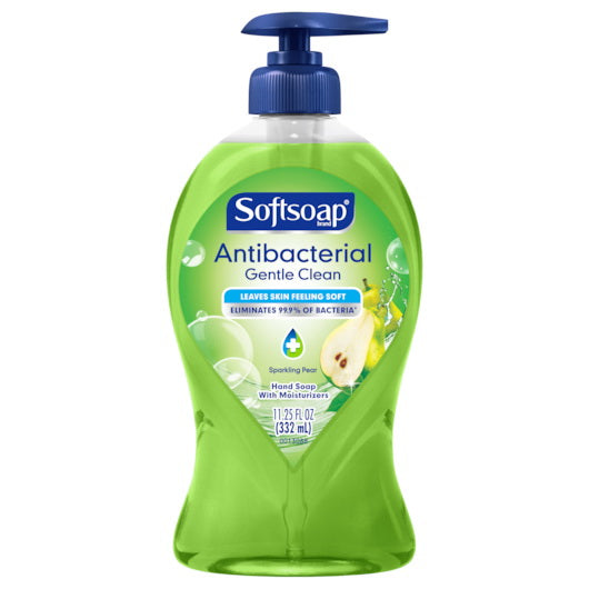 Colgate-palmolive Softsoap Antibacterial Handwash Sparkling Pear 6 - 11.25 Fo - 11.25 Fluid Ounce - 6 Per Case