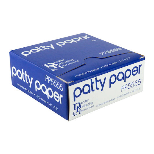 Durable Packaging Patty Paper Sheets 24 - 1000 Each - 24 Per Case