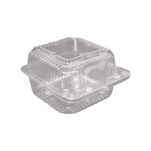 Durable Packaging 6 Inch Hinged Container 1- 500 Each - 1 Per Case